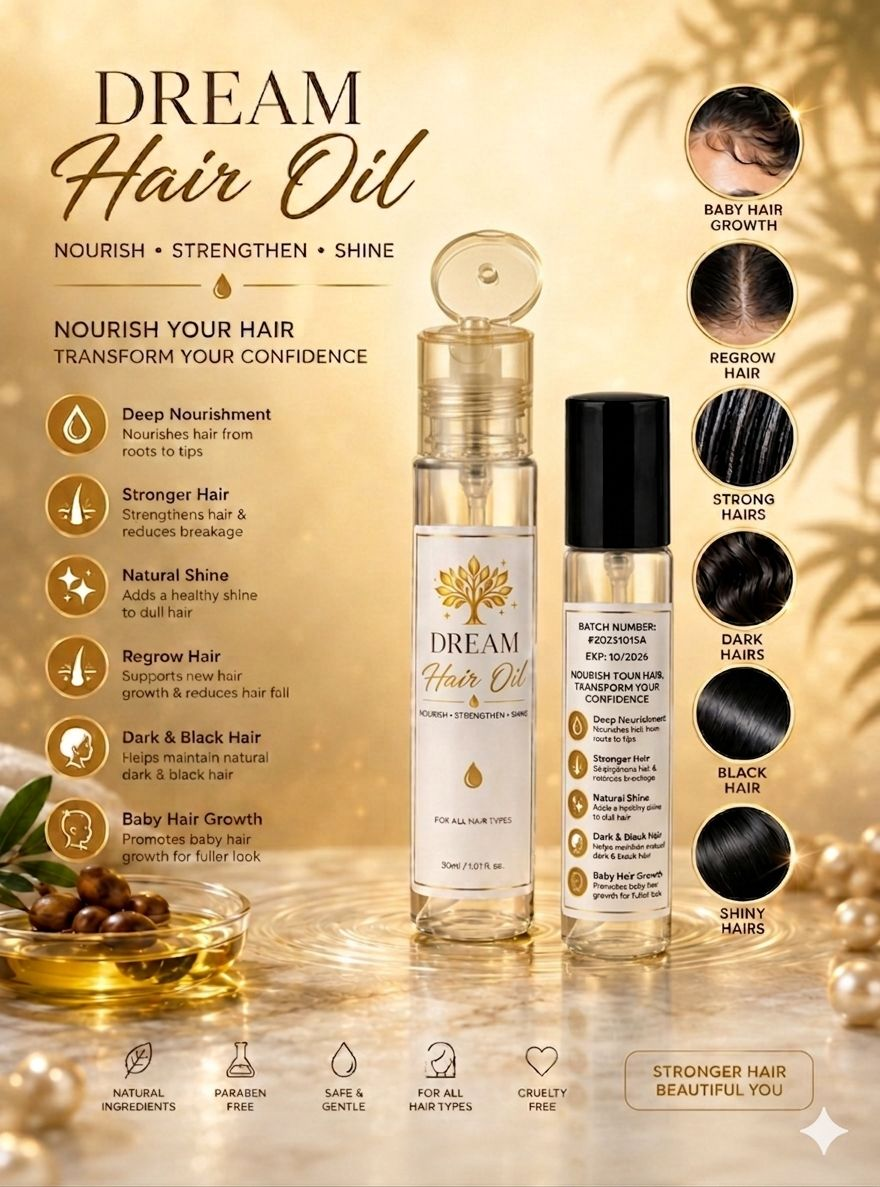 Dream Hair Oil 100 ML Bottle