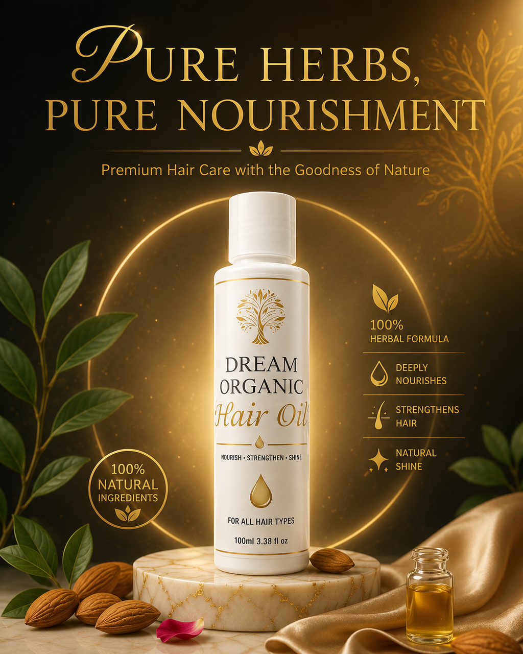 Dream Hair Oil 100 ML Bottle